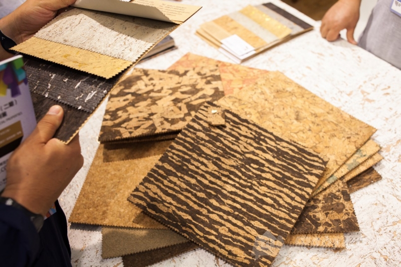 Пробковая ткань от компании G&L Cork String Paper Weave (Корк пайпе веа) (1)