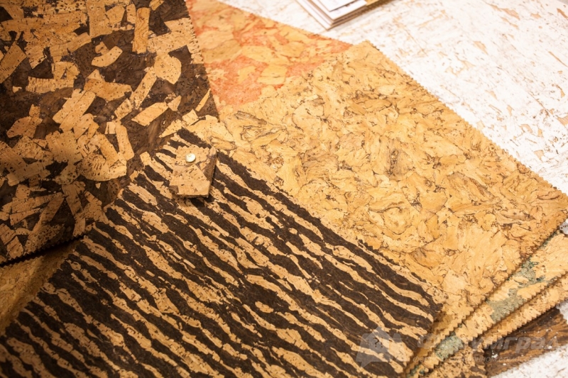 Пробковая отделка от компании G&L Cork String Paper Weave (Корк Пайпе Веа) (2)