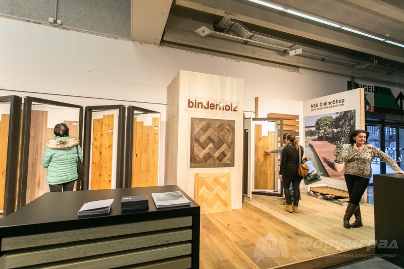 Напольное покрытие из дерева компании binderholz (Биндерхолц)