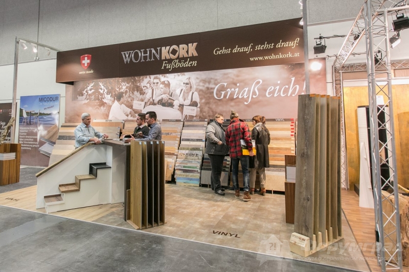 Напольные покрытия компании wohnkork (Вонкорк)