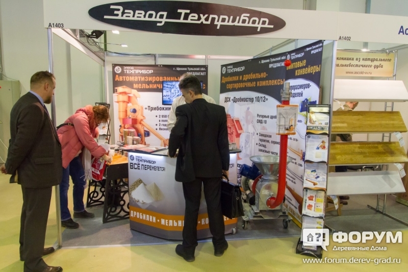 Стенд завода Техприбор