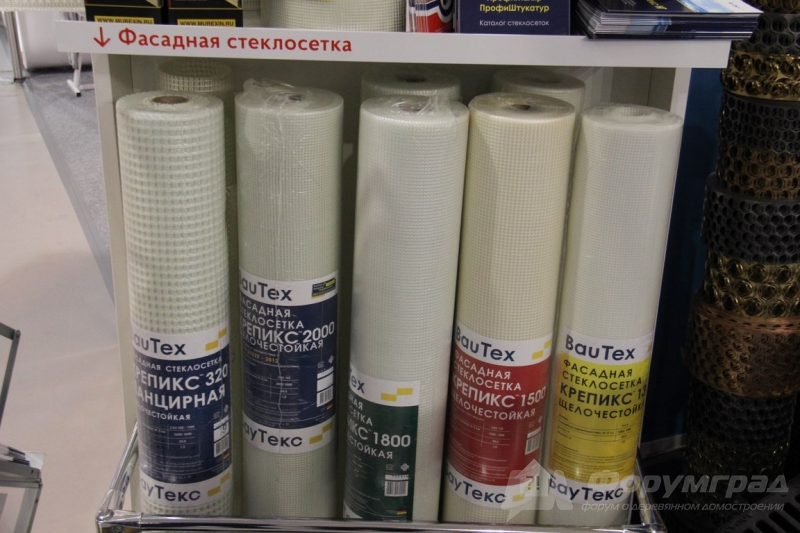 Фасадная стеклосетка BAU TEX (БАУ ТЕКС)