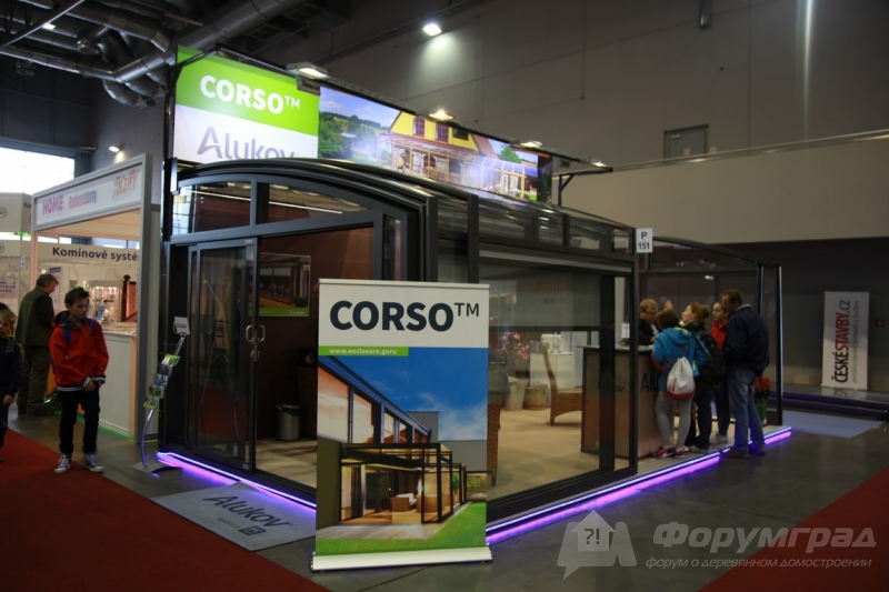 Застекление террас Корсо (Corso)