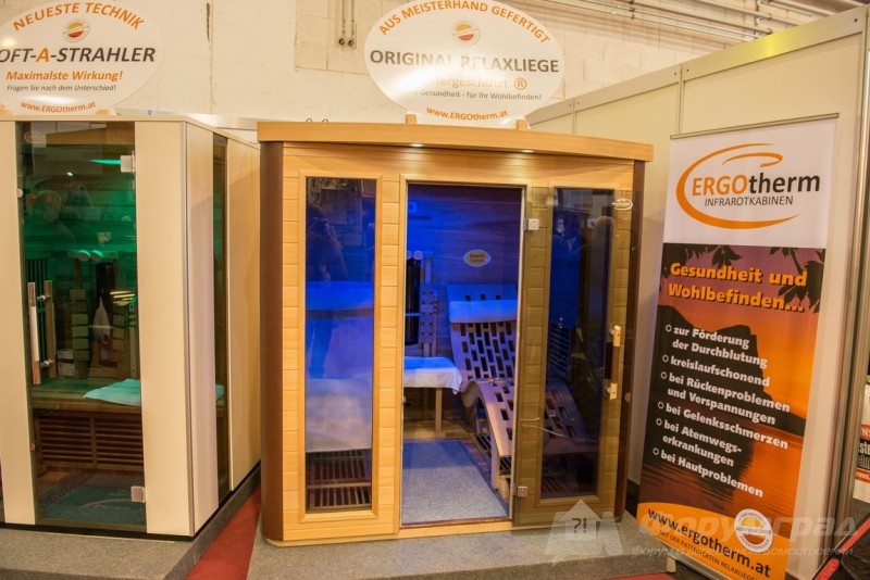 Инфракрасные кабины от компании Ergotherm (Эрготерм)
