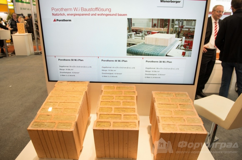 Керамический теплоблок от компании Wienerberger (Вайнебергер) (2)