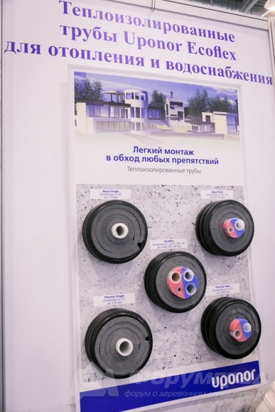 Теплоизолированные трубы Упонор