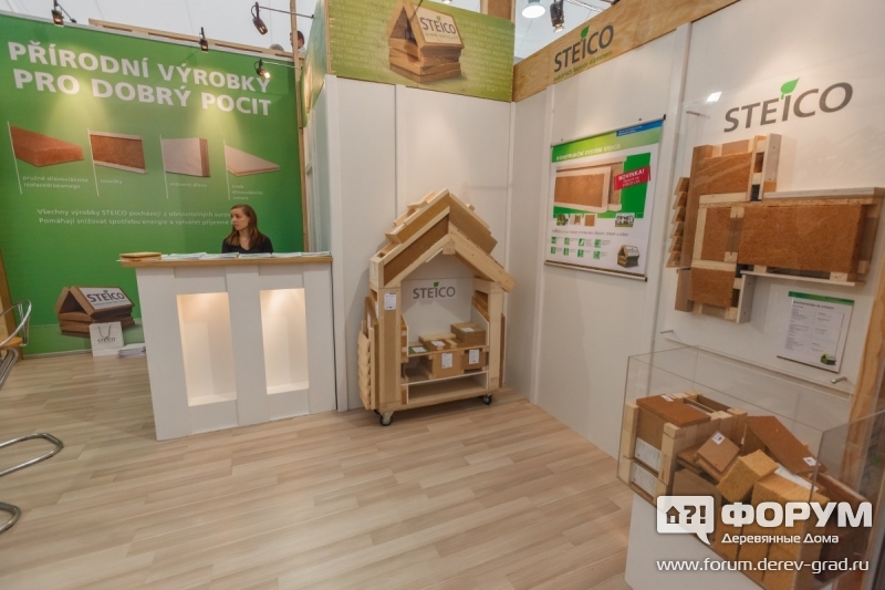 0110 Стенд компании STEICO
