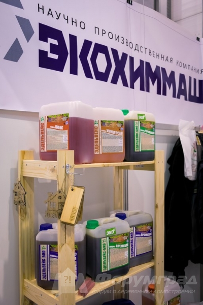 Составы для защиты древесины от Экохиммаш