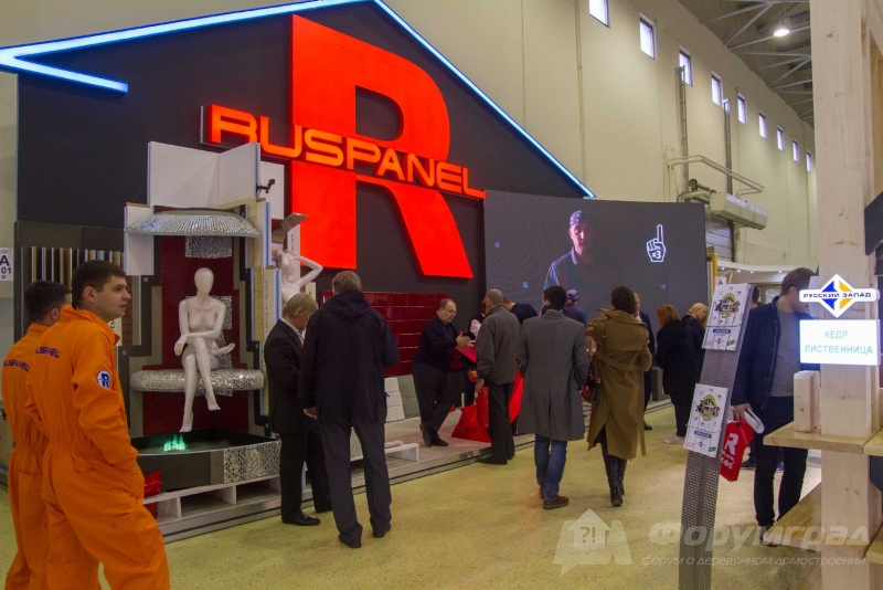 Незаурядные выставочные объекты Ruspanel (Руспанель)