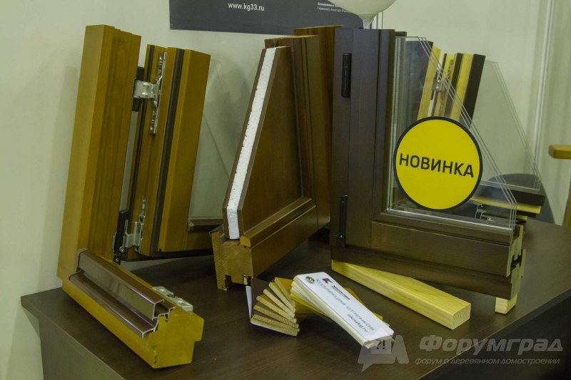 Теплые деревянные окна от компании Красная горка