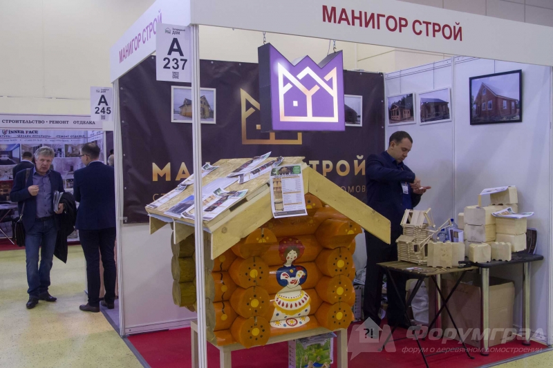 Эргономичные деревянные дома компании Манигор строй