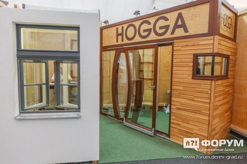 0186 Стенд компании Hogga дизайнерские окна и окна для дома