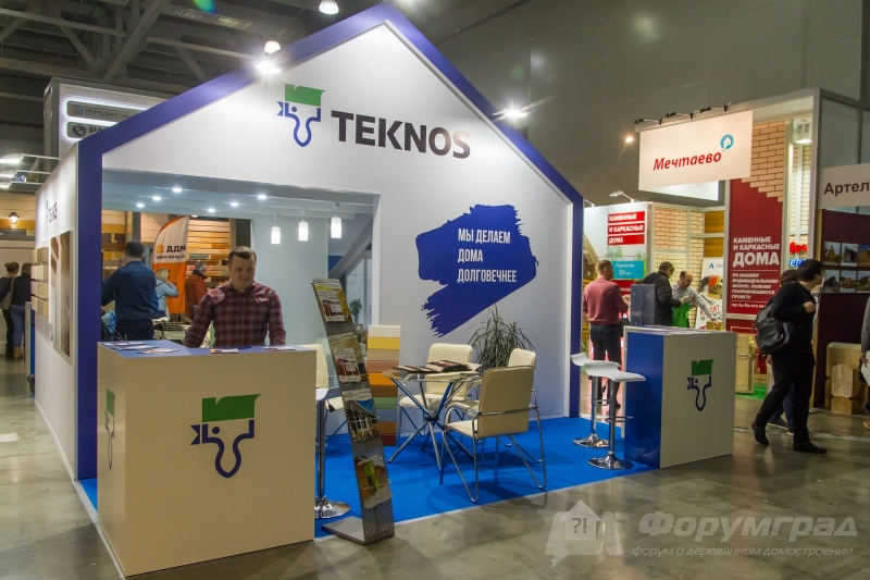 Строительно-бытовые краски Teknos (Текнос) из Финляндии