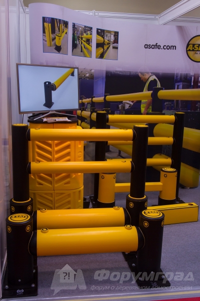 Инновационные гибкие безопасные системы ограждений компании "A-SAFE" (А-Сейф)