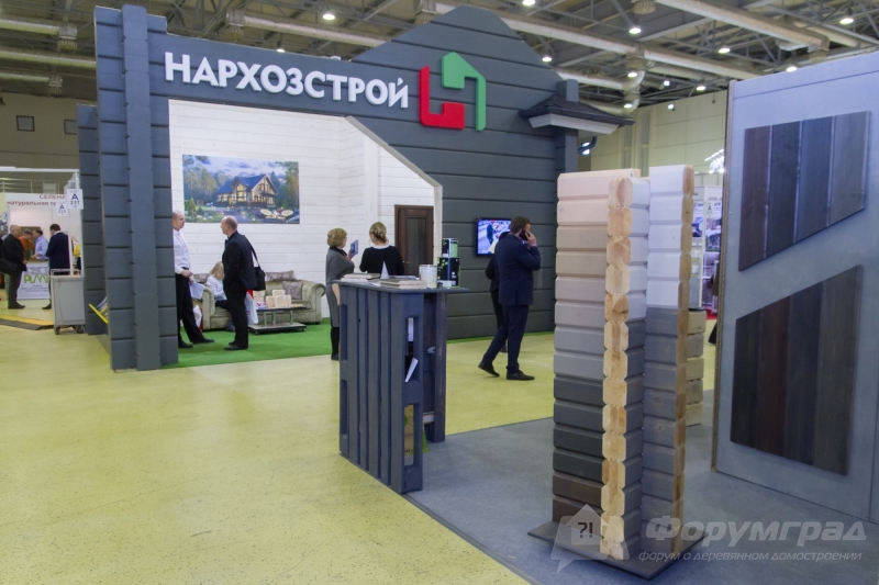 Посещаемый стенд компании "Нархозстрой"