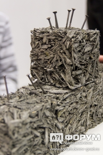 Образец асд-арболита