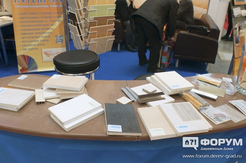 Огнестойкие декоративные панели "Интерпан"
