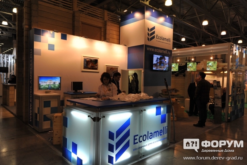 Стенд компании Эколамели (Ecolameli)