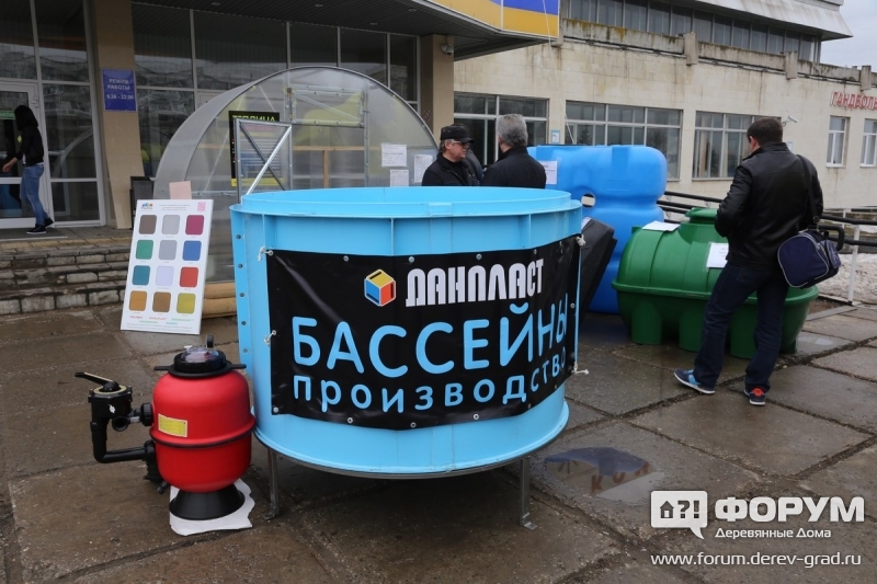 Бассейны от фирмы "Данапласт", г. Тольятти