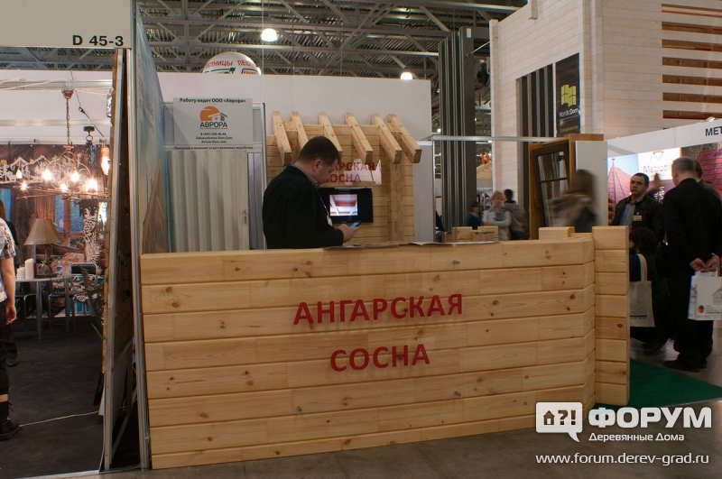 Дома из ангарской сосны