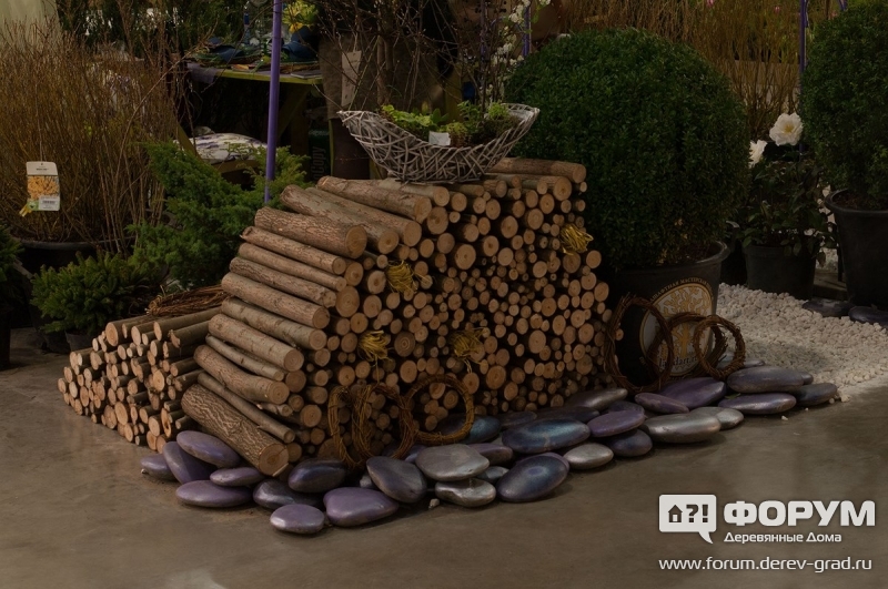 Композиция на выставке ДОМ и САД. Moscow Garden Show — 2014