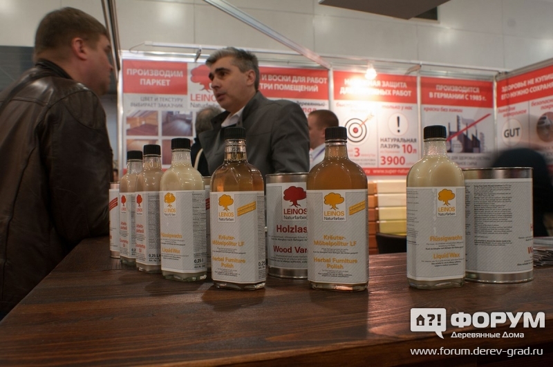 Лаки, краски, защитные материалы Leinos из Германии