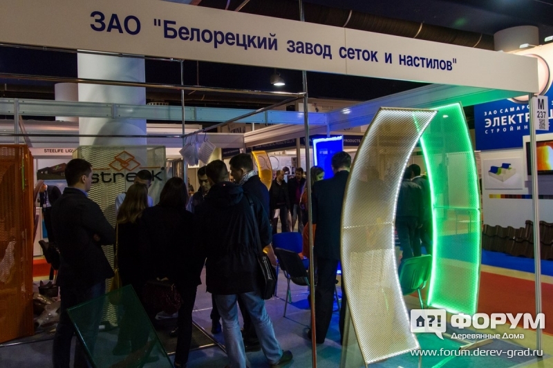Павильон белорецкого завода сеток и настилов
