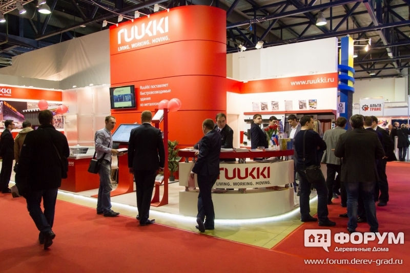 Павильон компании Ruukki
