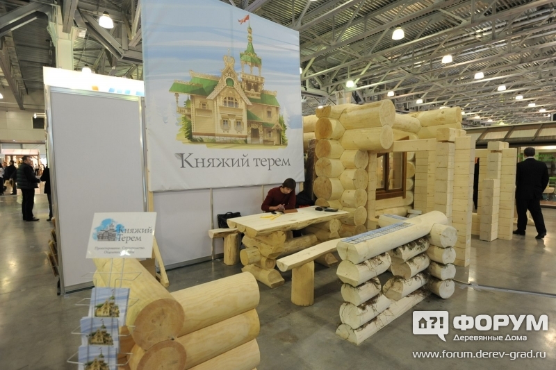 Стенд компании Княжий терем