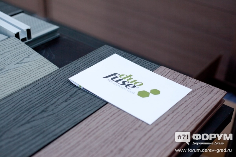 Duo Fuse образцы террасной доски