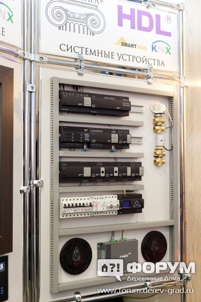Palmira HDL smart-bus, монтажный выставочный блок
