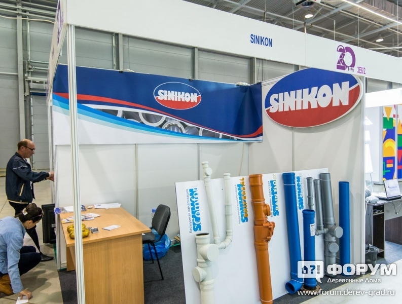 SINIKON -производство систем внутренней и наружной канализации, труб и фитингов, компонентов системы Теплый пол.