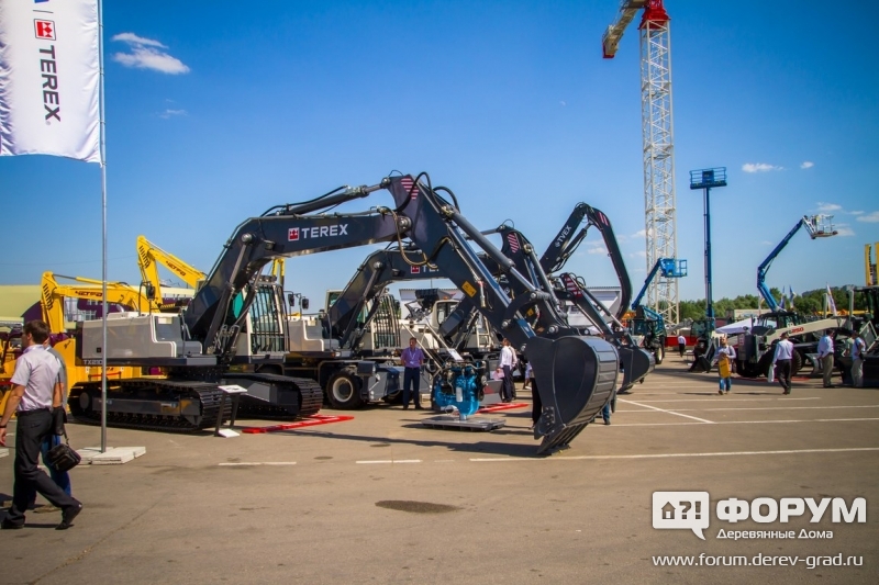 Гусеничные экскаватары компании Terex (1)