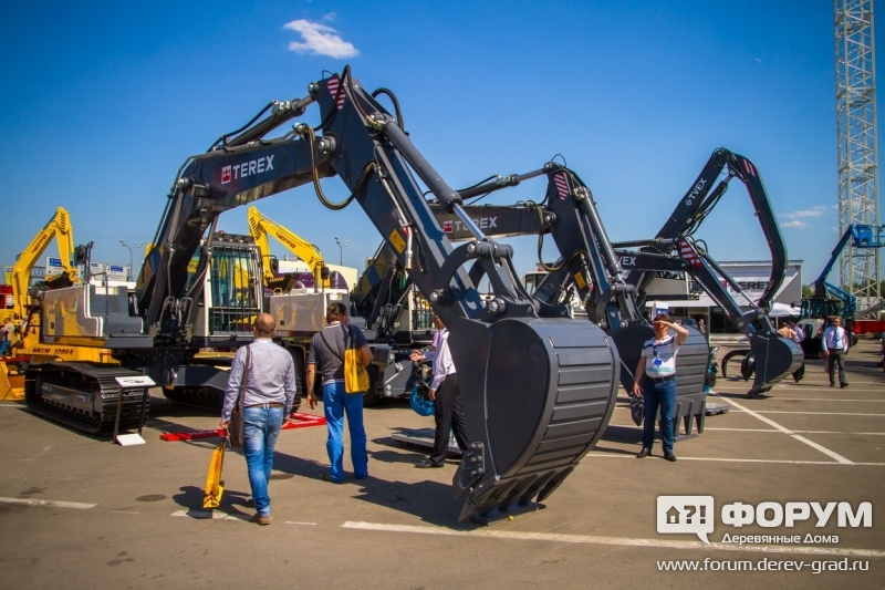 Гусеничные экскаватары компании Terex (2)