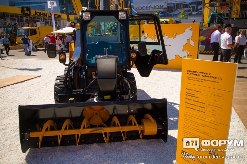 Минипогрузчик с бортовым поворотом 175 (3)