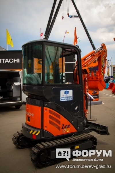 Миниэкскаватор Hitachi Zaxis17U (1)