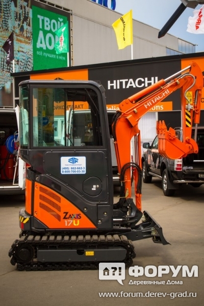 Миниэкскаватор Hitachi Zaxis17U (2)