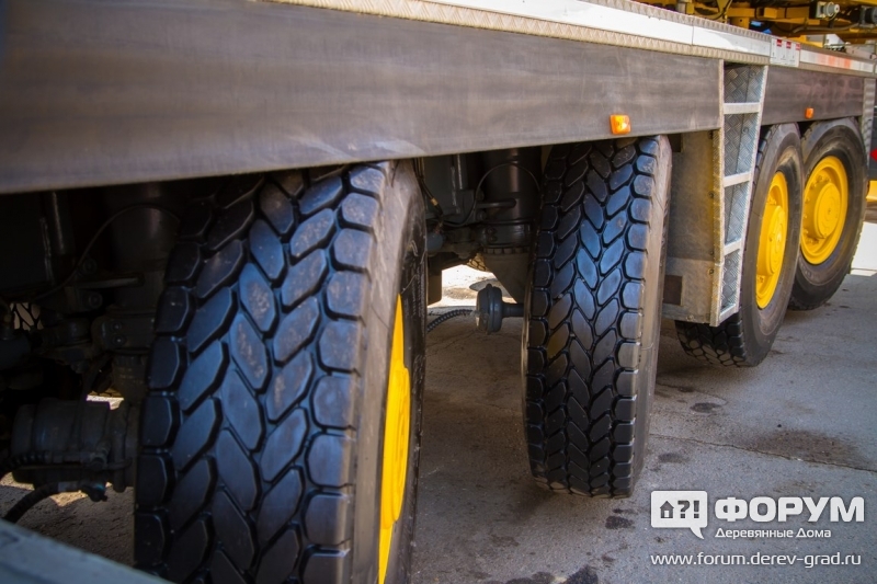 Независимая подвеска Grove GMK 5130 (2)