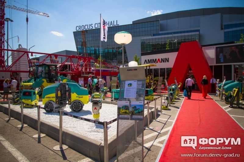 Открытый павильон компании AMMANN (2)