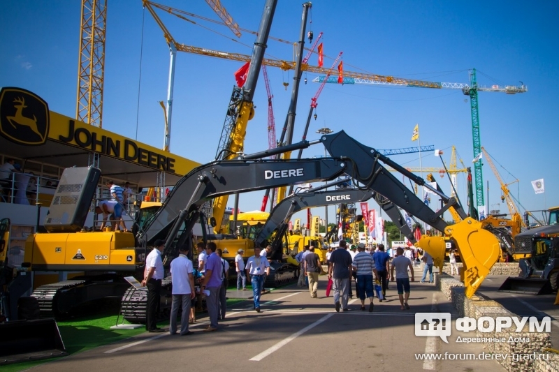 Павильон компании JohnDeere