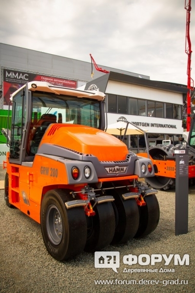 Пневмоколесный каток HAMM GRW 280