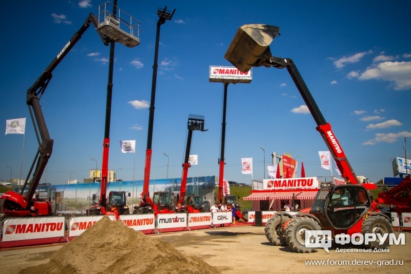 Телескопические погрузчики Manitou