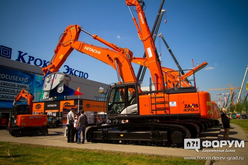 Универсальный гучениный экскаватор Hitachi ZX470 LC