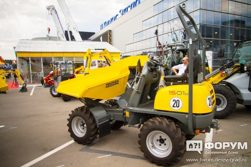 Четырехколесный думпер Wacker Neuson 1501 (2)