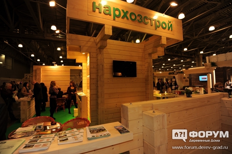 Выставочный стенд фирмы Нархозстрой