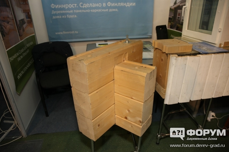 клееный брус Finnrost  Финские дома
