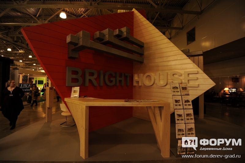 Выставочный стенд фирмы Брайт Хаус (Bgight House)
