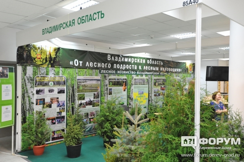 Стенд Владимирской области на Лесдревмаш