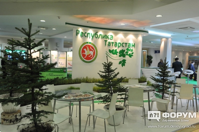 Стенд Республики Татарстан на Лесдревмаш