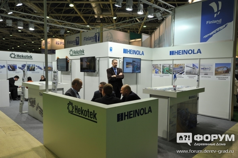 Стенд компании Хейнола (Heinola)